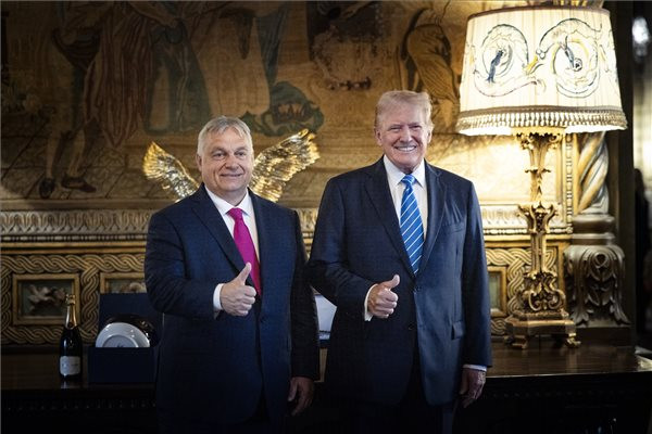 Orbán „a béke lehetőségeiről” tárgyalt Trumppal
