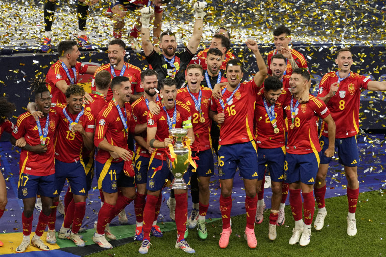 Spanyolország nyerte a labdarúgó Európa-bajnokságot