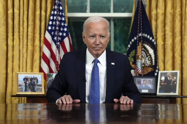 Biden egy tévés beszédben mondta el, miért lépett vissza az elnökjelöltségtől