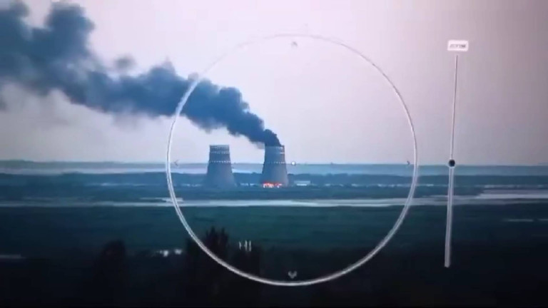 Tűz ütött ki a zaporizzsjai atomerőműben