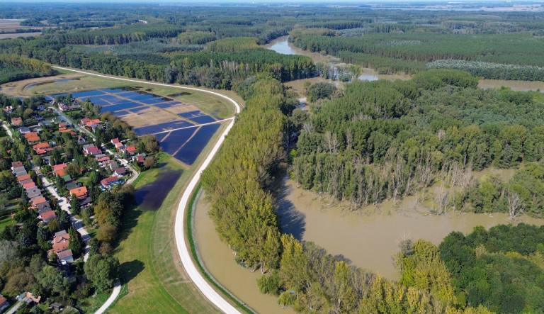 Extrém terhelést kapnak a gátak apadáskor