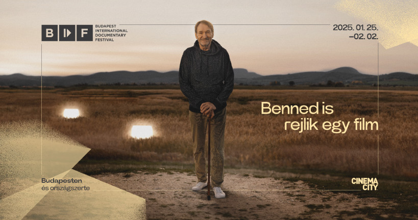 „Benned is rejlik egy film” – üzeni a BIDF plakátjáról Cserhalmi György