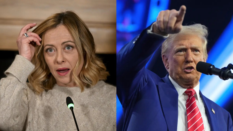 Giorgia Meloni ellátogatott Donald Trumphoz 