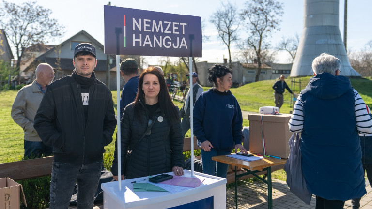 750 ezren töltötték ki Magyar Péterék „népszavazását”