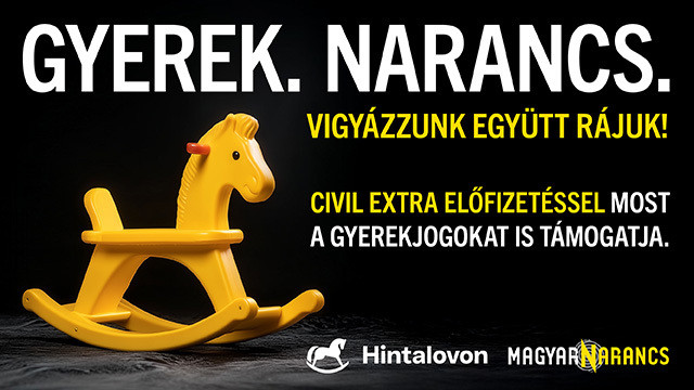 Gyerek. Narancs. Vigyázzunk együtt rájuk! Folytatódik CIVIL EXTRA szolidaritási akciónk