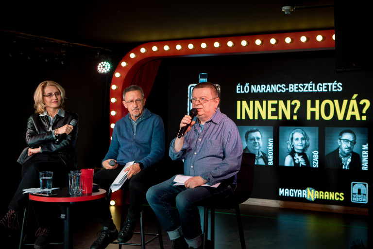Milyen állapotban van a magyar társadalom? Nézze vissza az első élő Narancs-estet! 