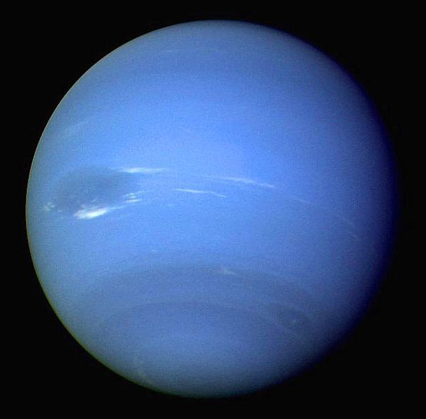 A Voyager-2 híres felvétele a Neptunuszról