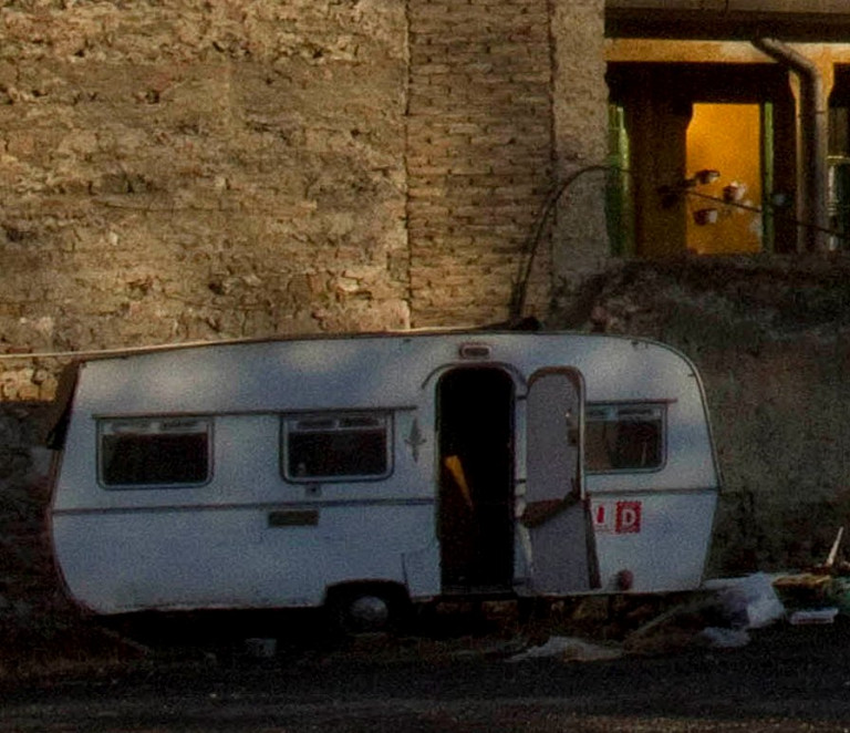 Egy hajléktalan a hidegről
