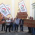 Alföldi ellen tüntetett a Jobbik
