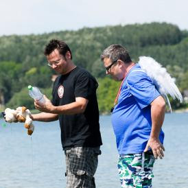 Fishing on Orfű