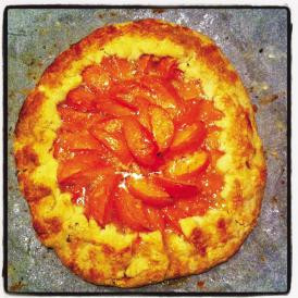 Fine tarte aux abricots