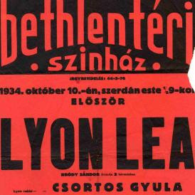 Bródy Sándor: Lyon Lea