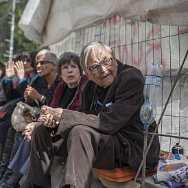 Nem adják fel! – Rendőri intézkedés a Szabadság téren