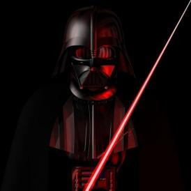 Darth Lázár a fénykardját lengeti