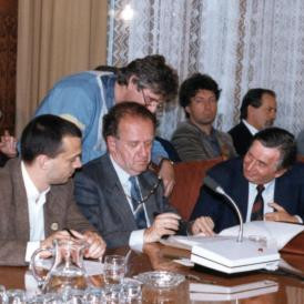 A fiatal Orbán és a „néger Lenin”