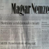 „Újabb támadás a demokrácia ellen” – itt az új Magyar Nemzet