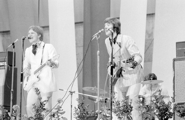 Phil Sawyer és Spencer Davis a Kisstadionban (1967. július 7.)