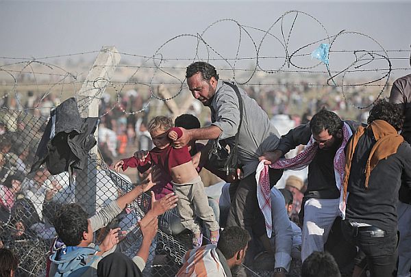 Szíriai menekültek Törökországban