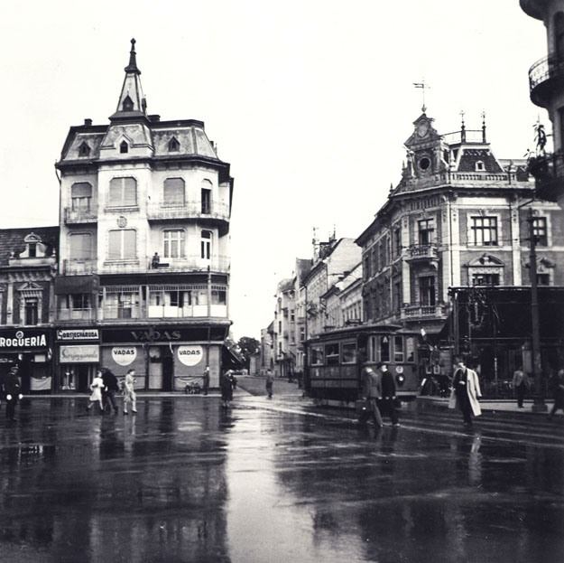 Nagyváradi utcakép 1940-ből