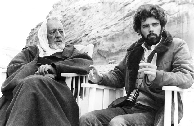 Alec Guinness és George Lucas