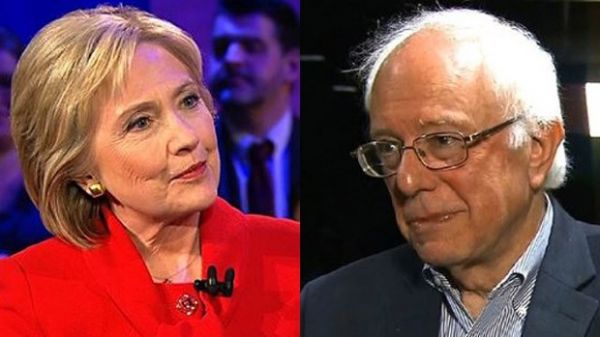 Clinton és Sanders