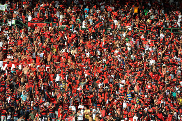 MUnkában a torcida (Flamengo, Brazília)