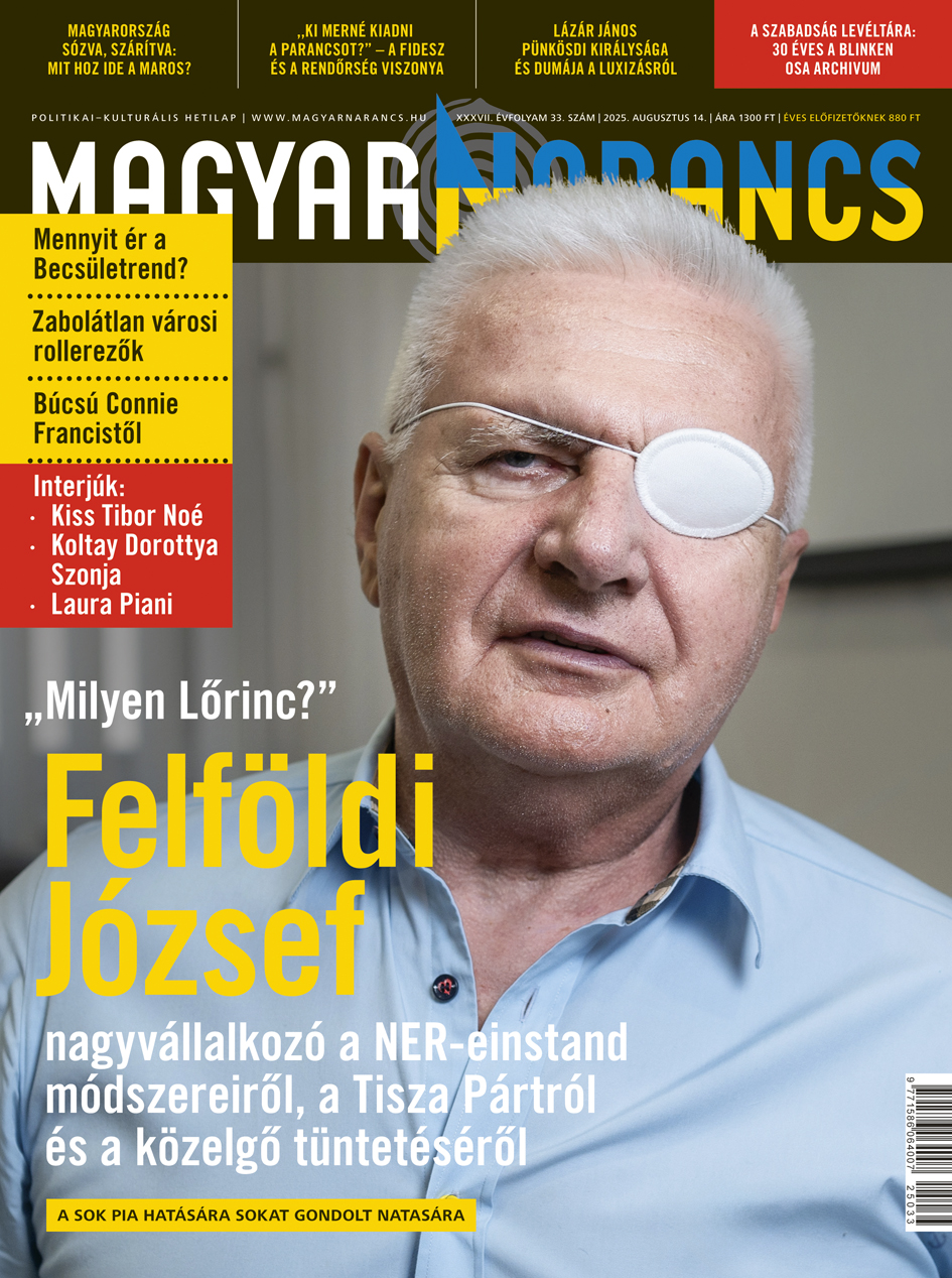 hetilap borító