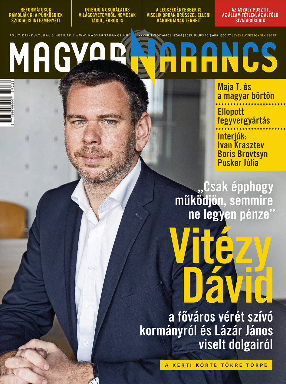 hetilap borító