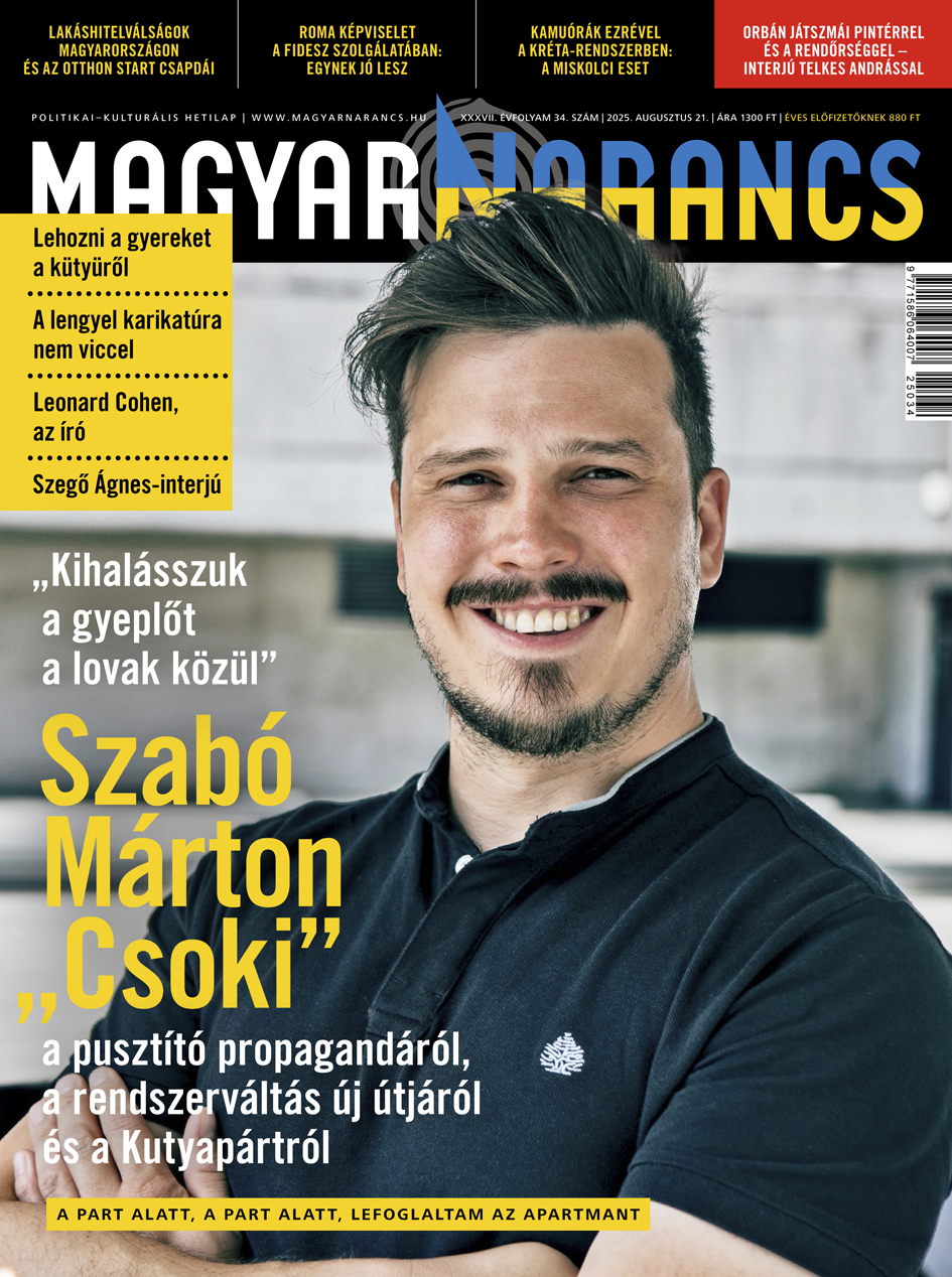 hetilap borító