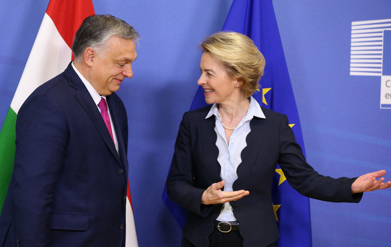 Prime Minister of Hungary Viktor Orban in Brussels