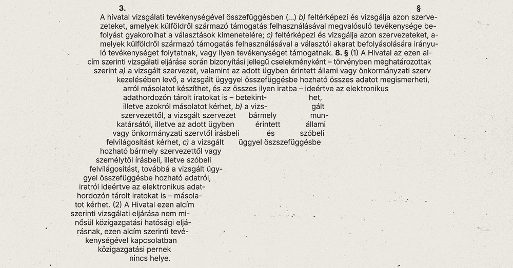 „Mélységesen aggasztónak” tartja az amerikai külügy a „szuverenitásvédelmi” hivatal intézkedéseit
