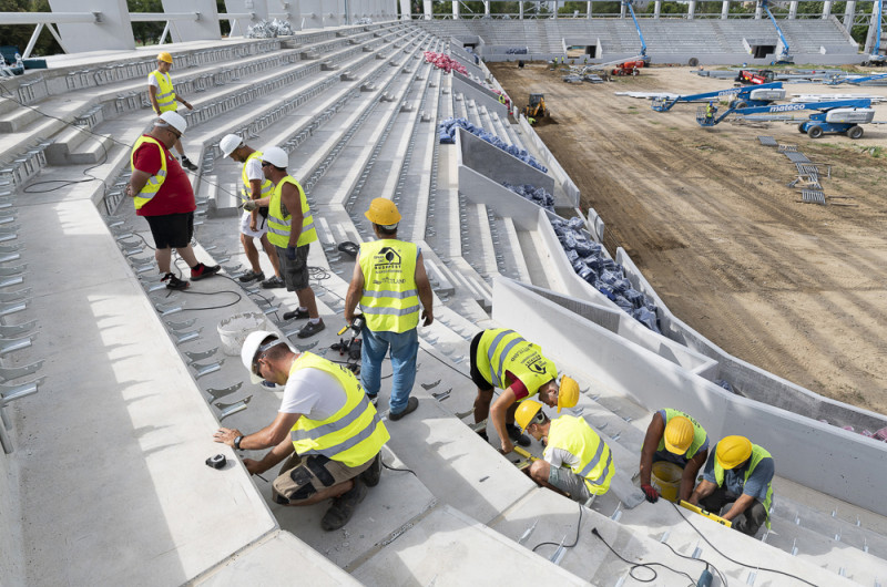 Épül az új nyíregyházi stadion