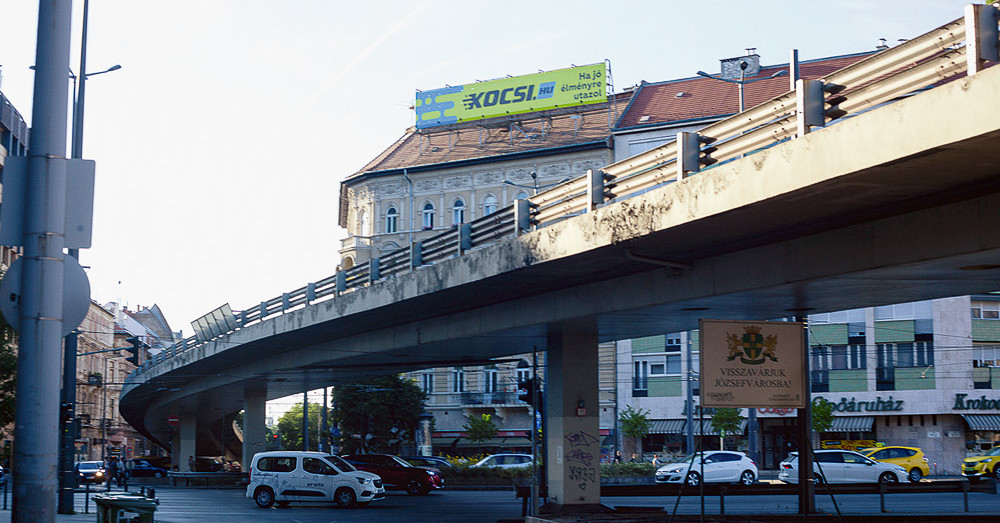 Rottenbiller utcai felüljáró Kép