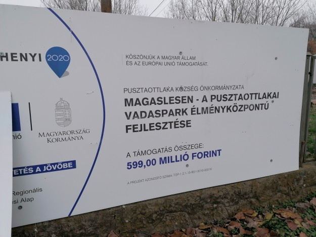 Vadaspark fejlesztése a világ végén