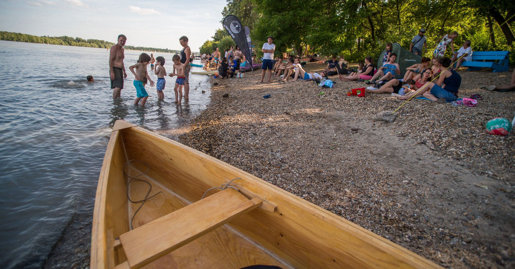 Újra ingyenesen lehet strandolni a Római-parton