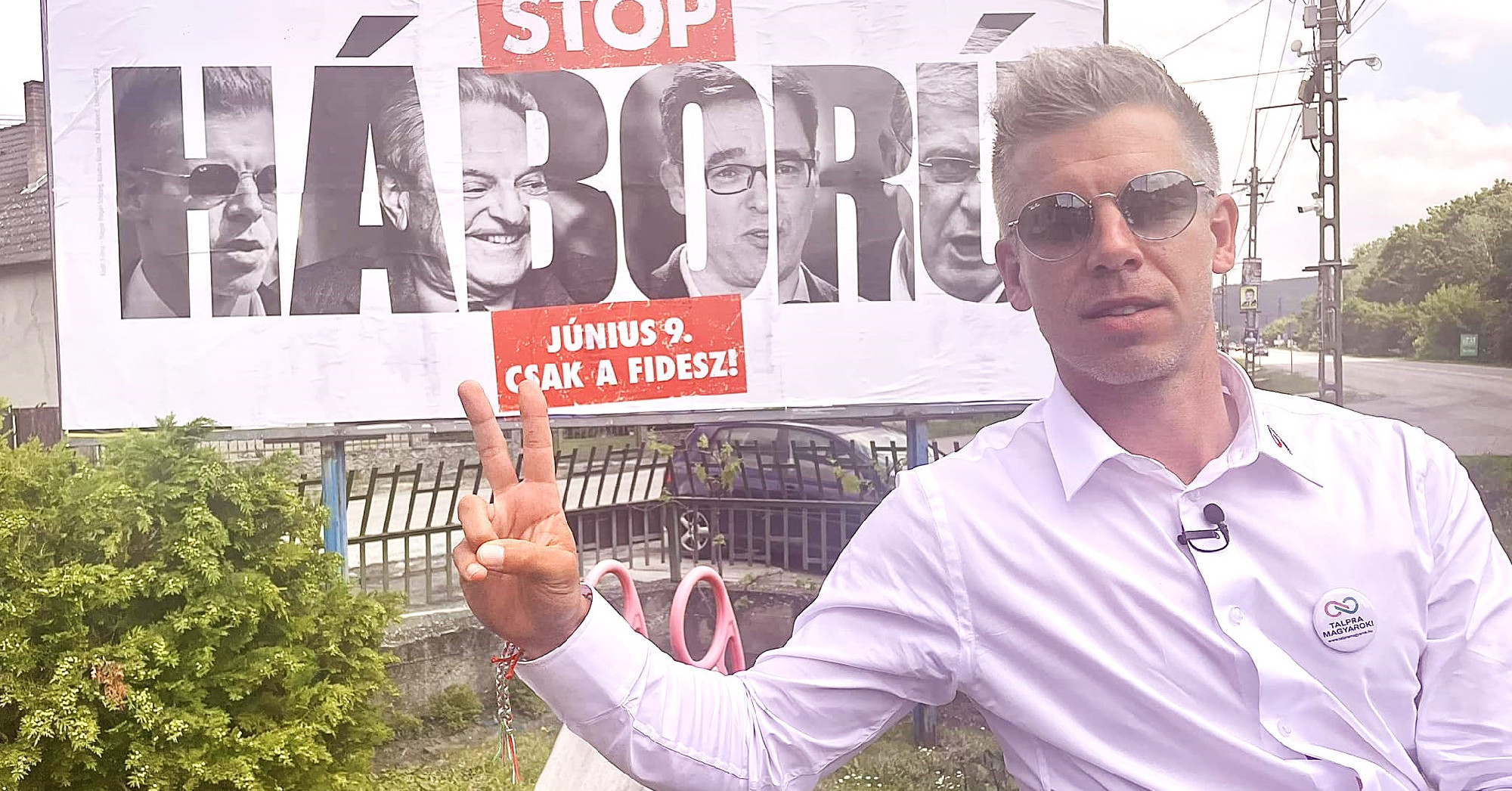 Magyar Péter: Lehet, én vagyok a hibás a Soros-kampány miatt