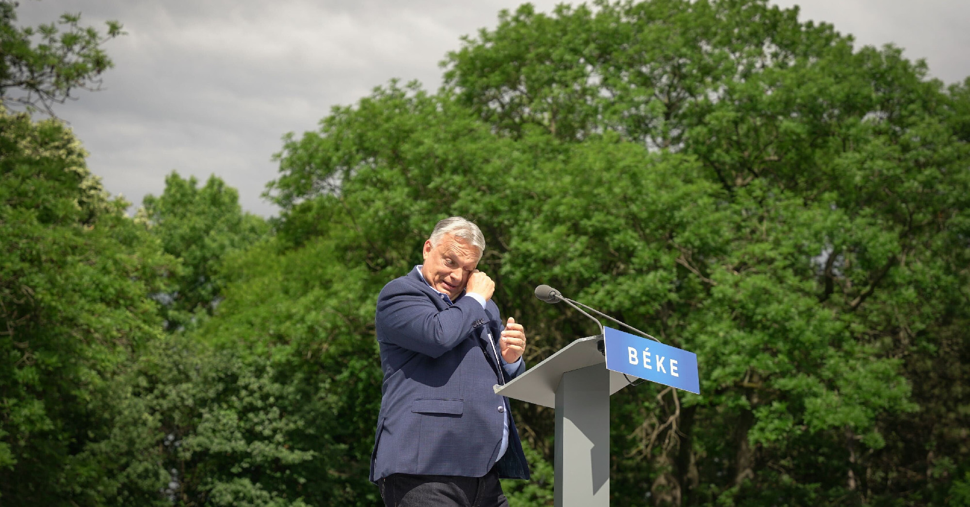 Orbán Viktor a Békemeneten: Vagy mi győzünk, vagy itt a harmadik világháború