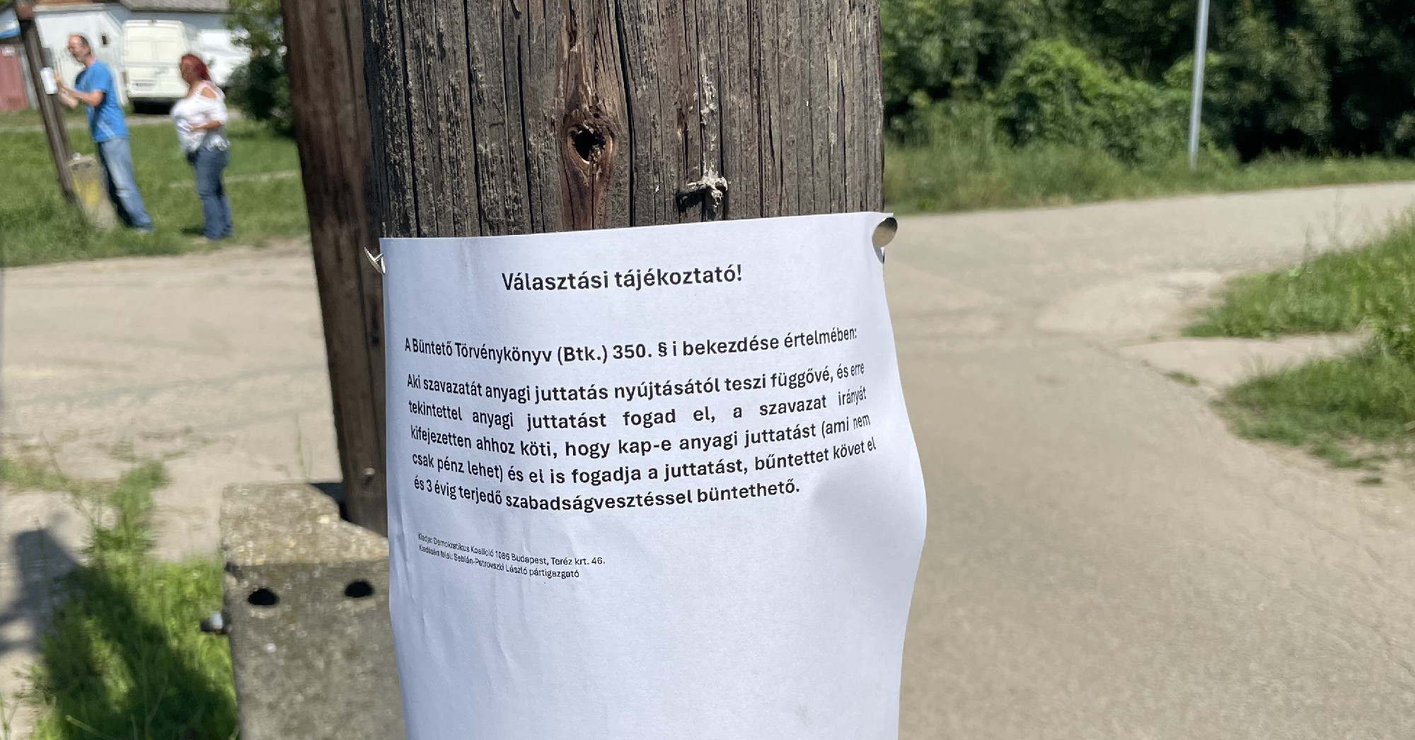 Megint pörköltet főznek Makón a választás napján