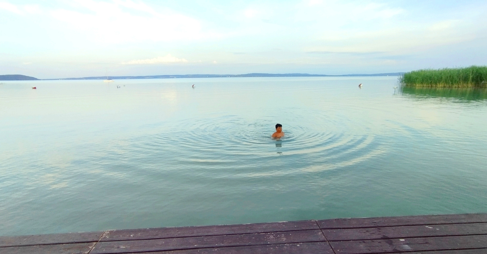 Van, ahol majdnem két fokkal melegebb a Balaton vize, mint negyed évszázada