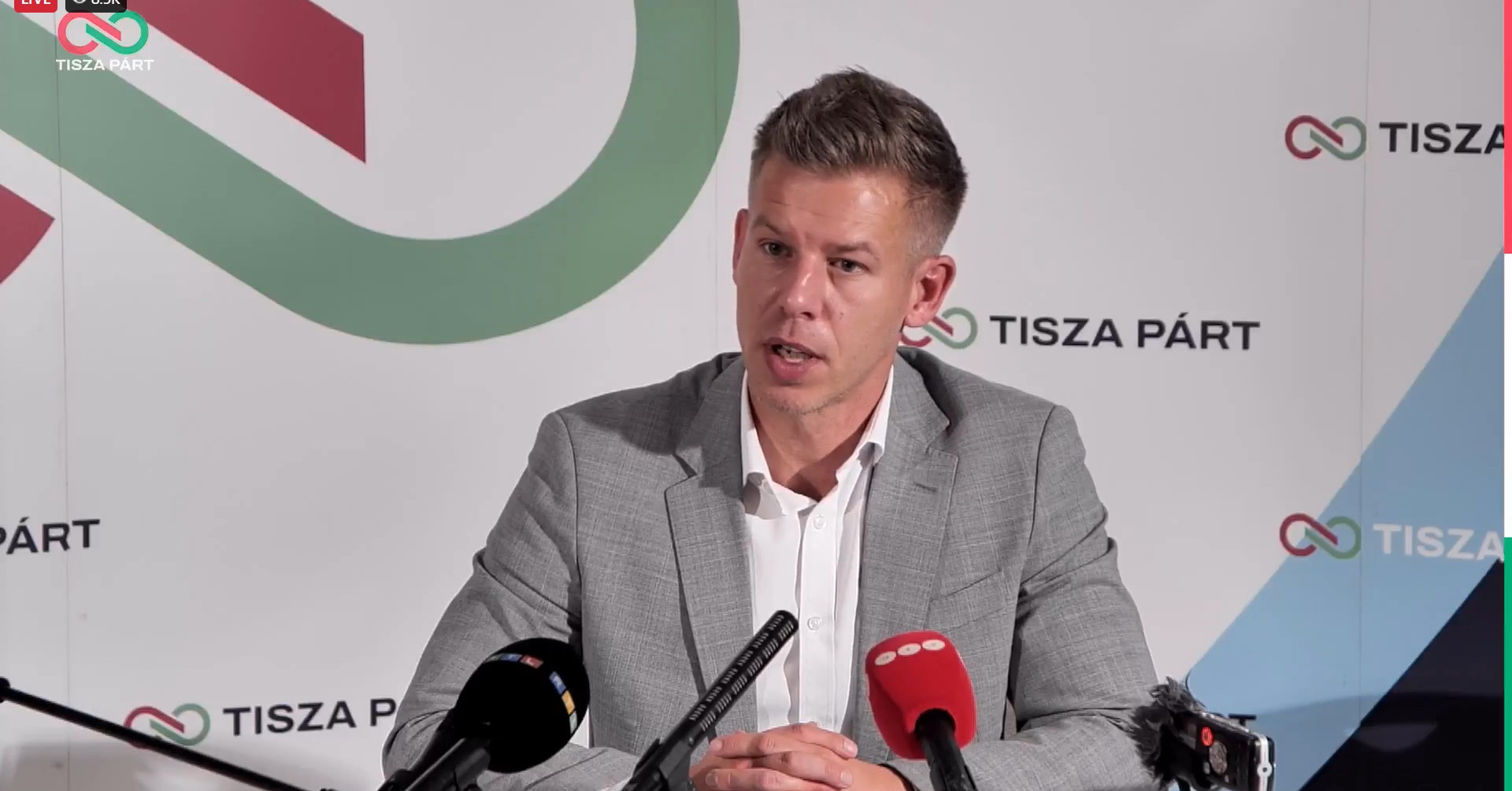 Magyar Péter: Egy egész országot nem lehet elhallgattatni