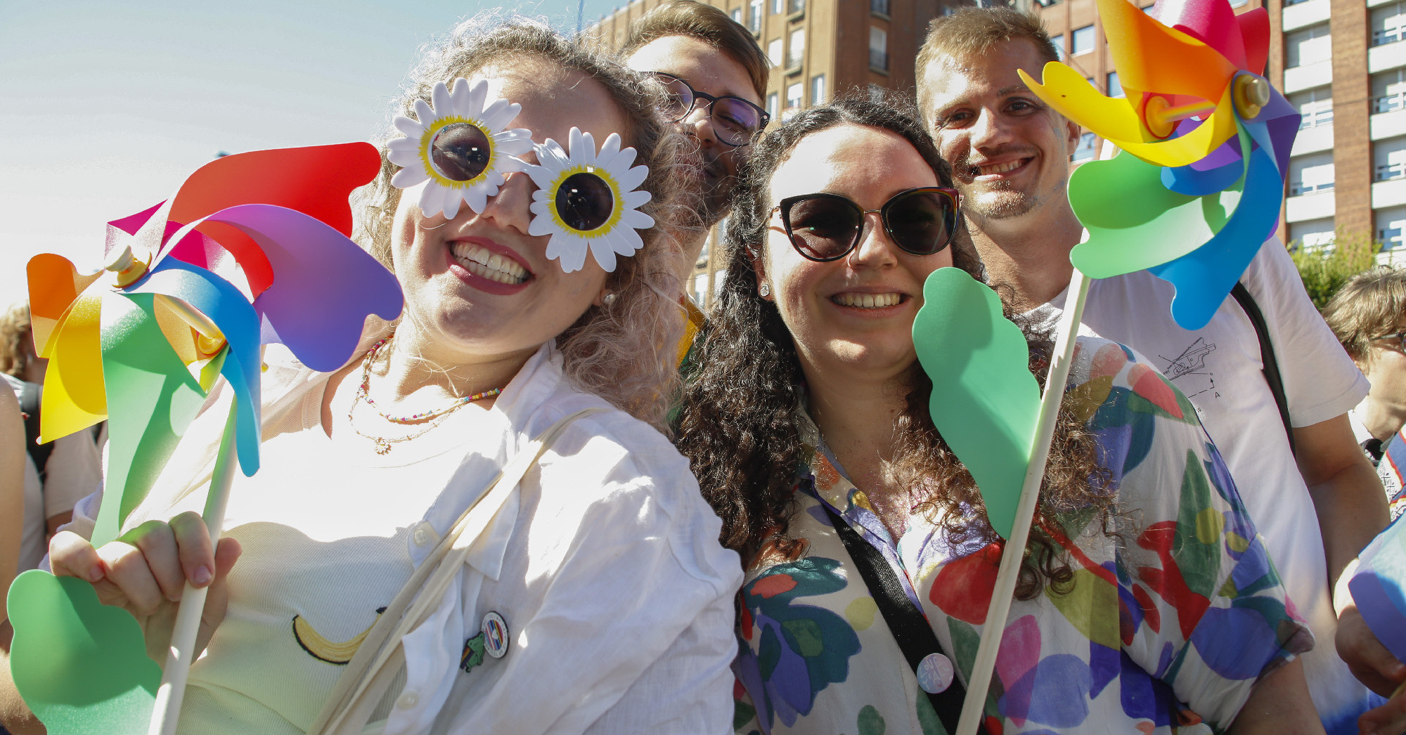 Néhány arc a kétszázezerből: ilyen volt a legnagyobb eddigi Budapest Pride Kép