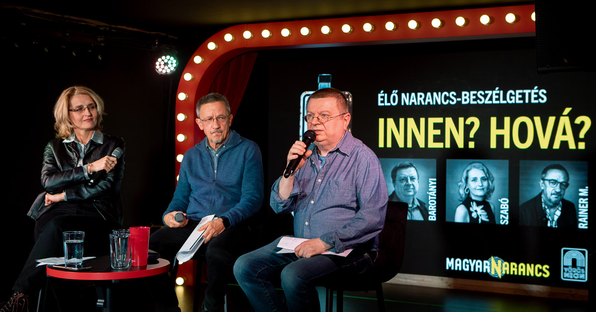 Milyen állapotban van a magyar társadalom? Nézze vissza az első élő Narancs-estet!