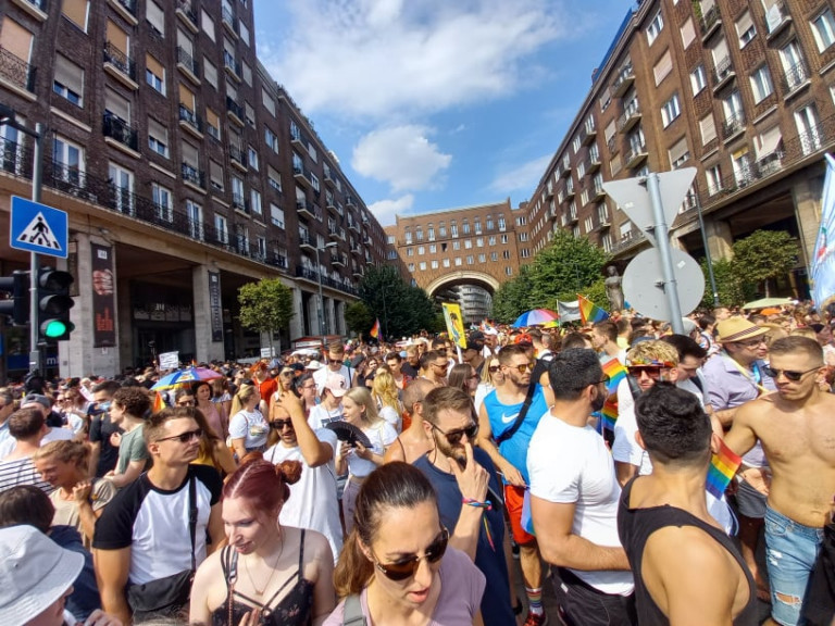 Pride: együtt skandálták, Ria, ria, Hungária!