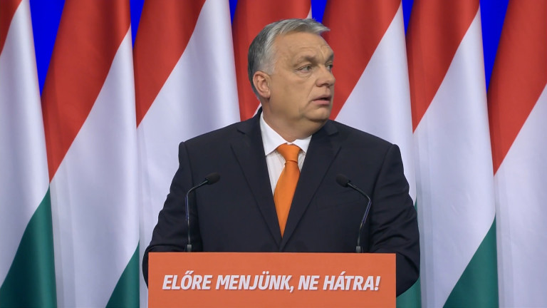 Magabiztos évértékelő beszéddel rúgta be a kampányát Orbán Viktor