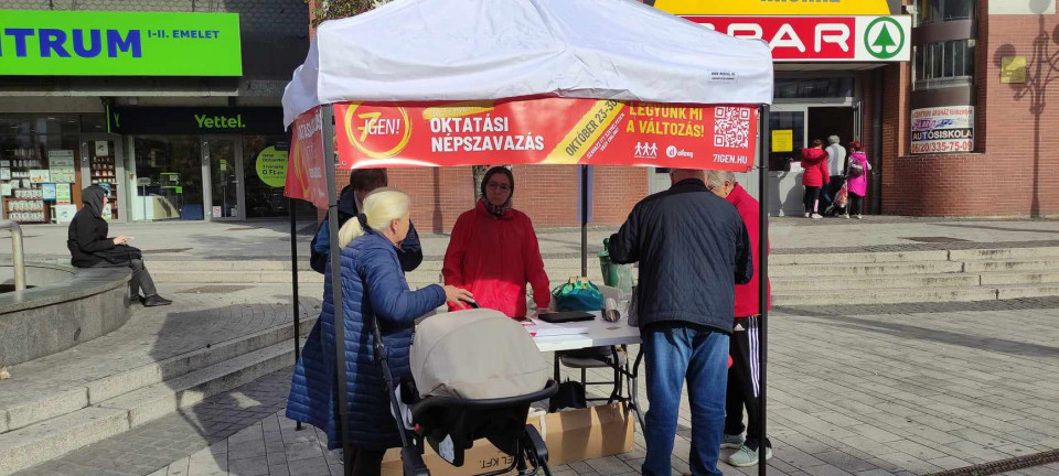 A 7igenes népszavazás elindítói kérik a 