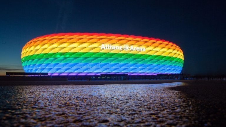 Úgy tűnik, mégsem lesz szivárványszínű szerdán a müncheni stadion