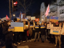 Több ezren tüntettek az orosz nagykövetségnél