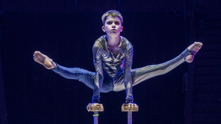 Óriásit teljesítettek az egészen fiatal gyerekek az ukrán cirkuszfesztiválon