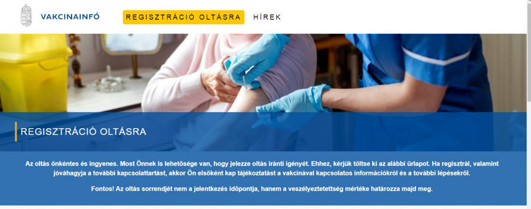 Fura kézbe kerülhetnek a vakcinára regisztrálók adatai
